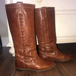 Women’s Frye Leather Riding Boots
